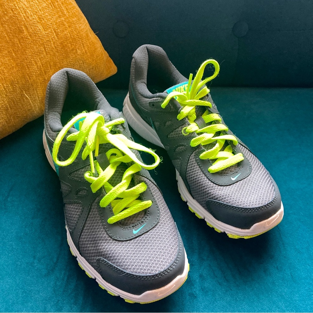 Nike Women's Revolution 2 Gray Mesh Running Shoes